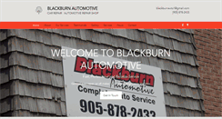 Desktop Screenshot of blackburnautomotive.com